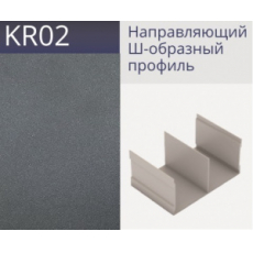 KR02 Направляющий Ш- обр.профиль.  Графит зернистый. 5,9м